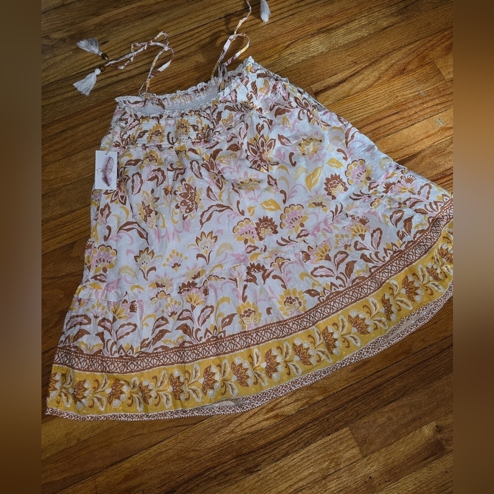 Jessica Simpson Yellow and White Floral Top - Picture 6 of 7